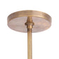 Morgan Flush Mount Vintage Brass