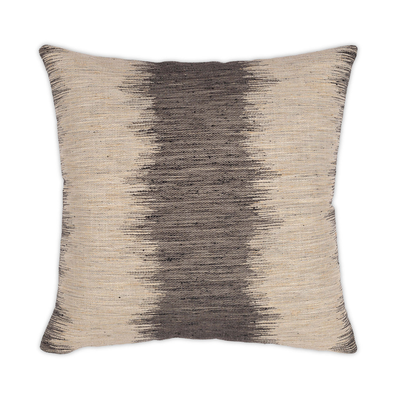 Decorative pillow with gradient pattern on a white background