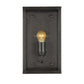 Royster Outdoor Wall Sconce Matte Black