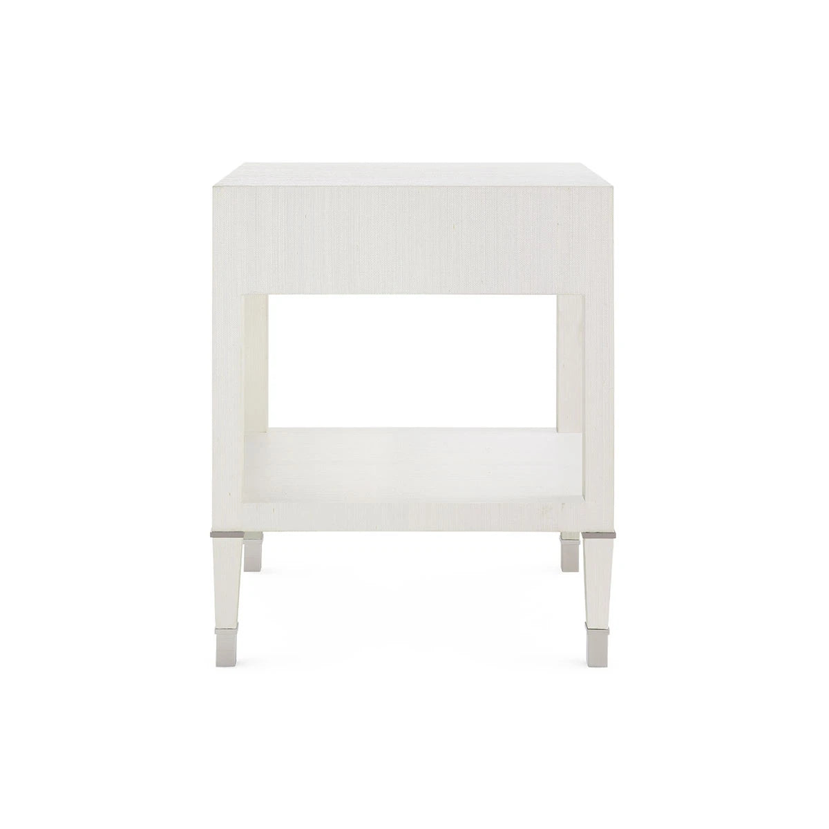 Morris 1-Drawer Side Table Sand White