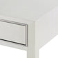 Morris 1-Drawer Side Table Sand White