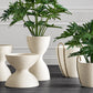 Nadine Planter Large White Stonecast
