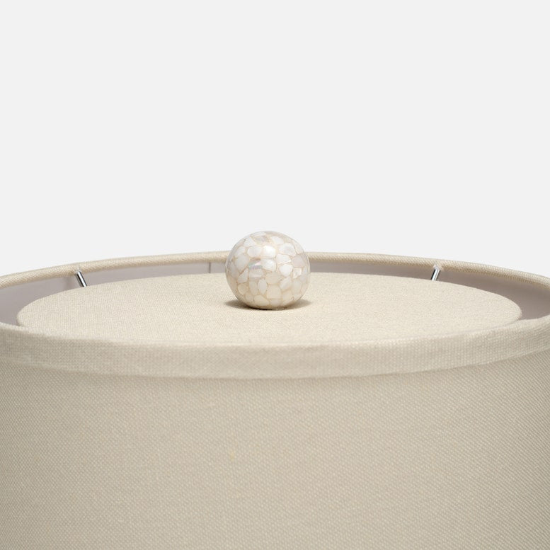 Nellie Table Lamp Light Mother of Pearl
