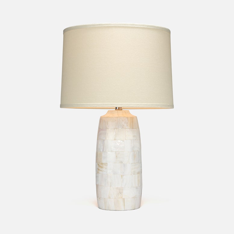 Nellie Table Lamp Light Mother of Pearl