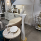 Nicolette Floor Lamp Ivory