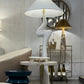 Nicolette Floor Lamp Ivory