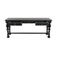 noir console black drawers