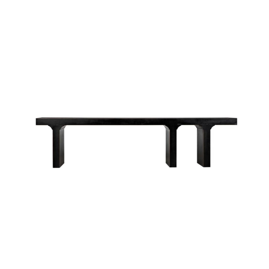 noir kir bench black front