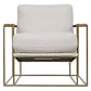 noir oryan chair front