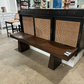 noir shibumi bench brown market