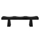 noir shibumi bench burnt black finish angle