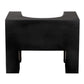 noir thorn chair black back