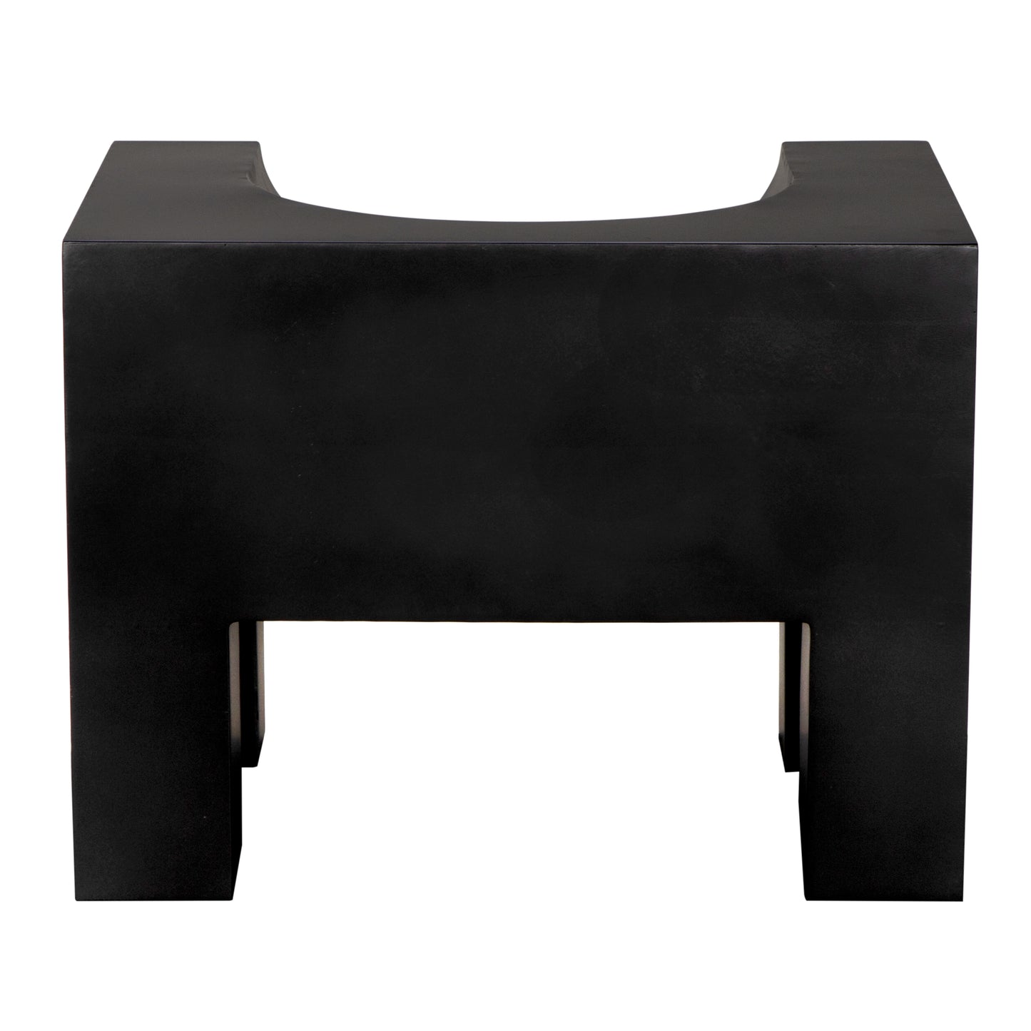 noir thorn chair black back