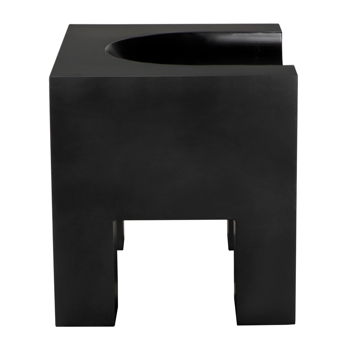 noir thorn chair black side
