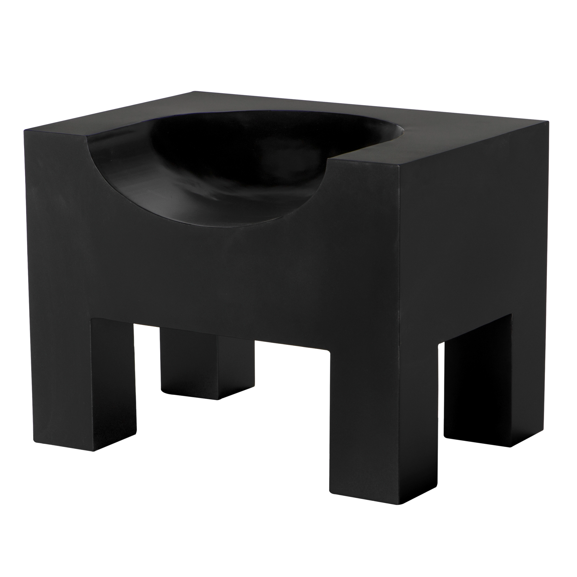 noir thorn chair black