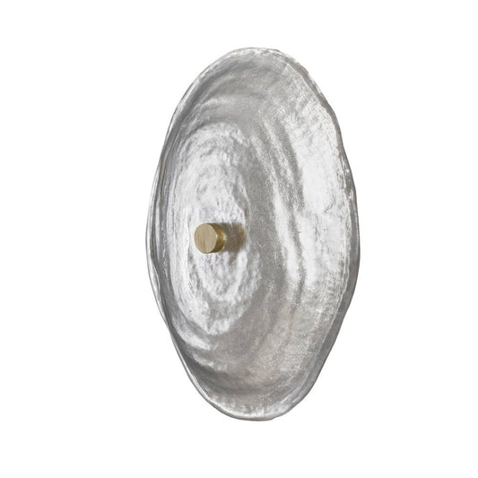 Nome Sconce Silver Leaf