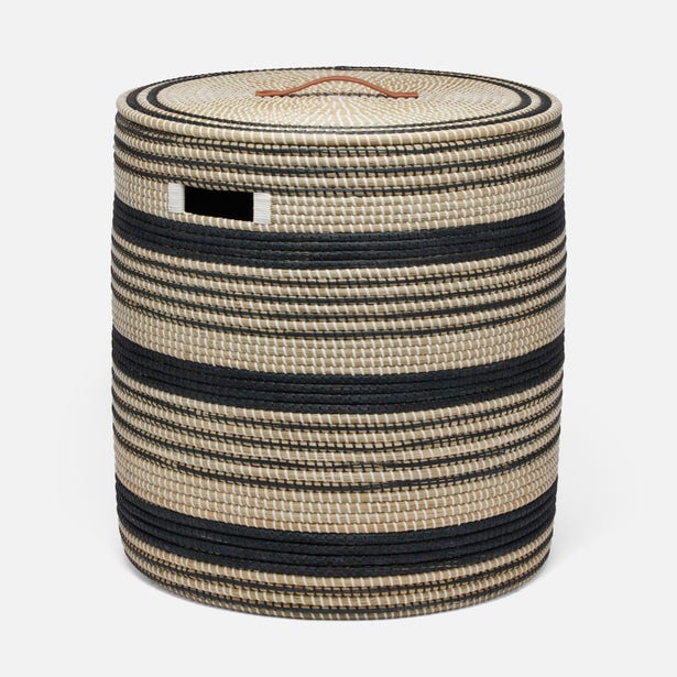 Olinda Hamper Black Natural - multiple options