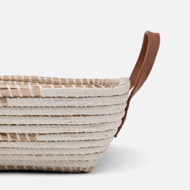 Olinda Storage Basket Set White Natural