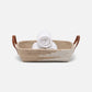 Olinda Storage Basket Set White Natural