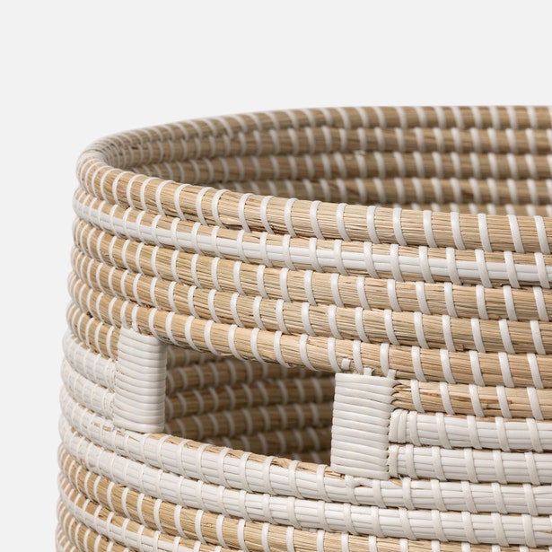 Olinda Hamper White Natural - multiple options