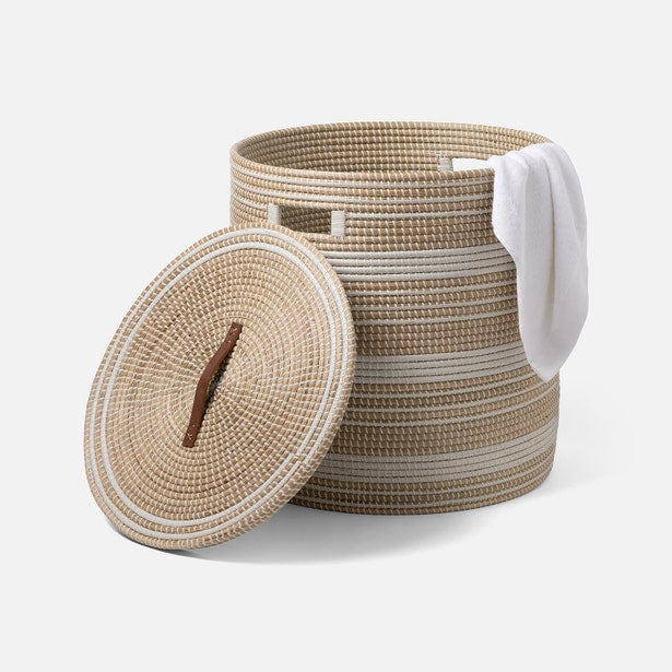 Olinda Hamper White Natural - multiple options