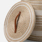 Olinda Hamper White Natural