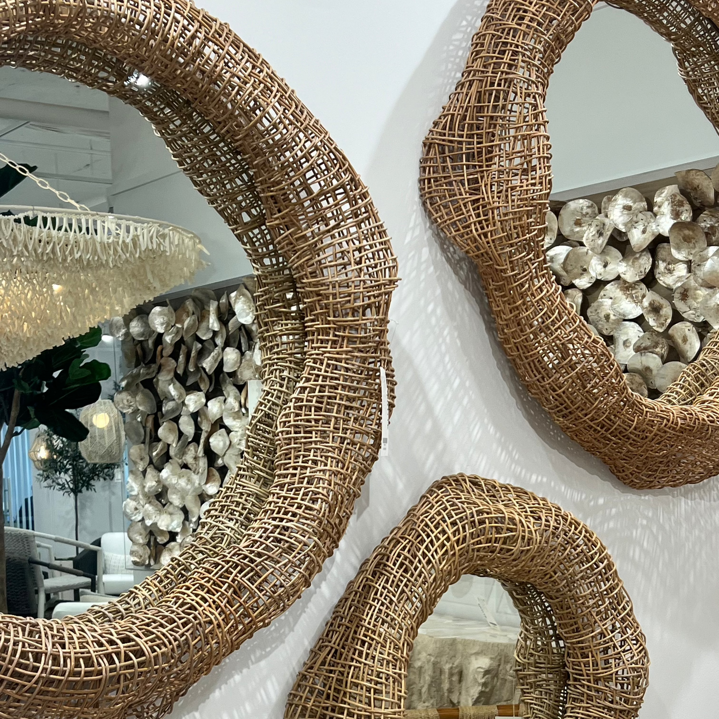 Andorra Mirror Natural Rattan - multiple options