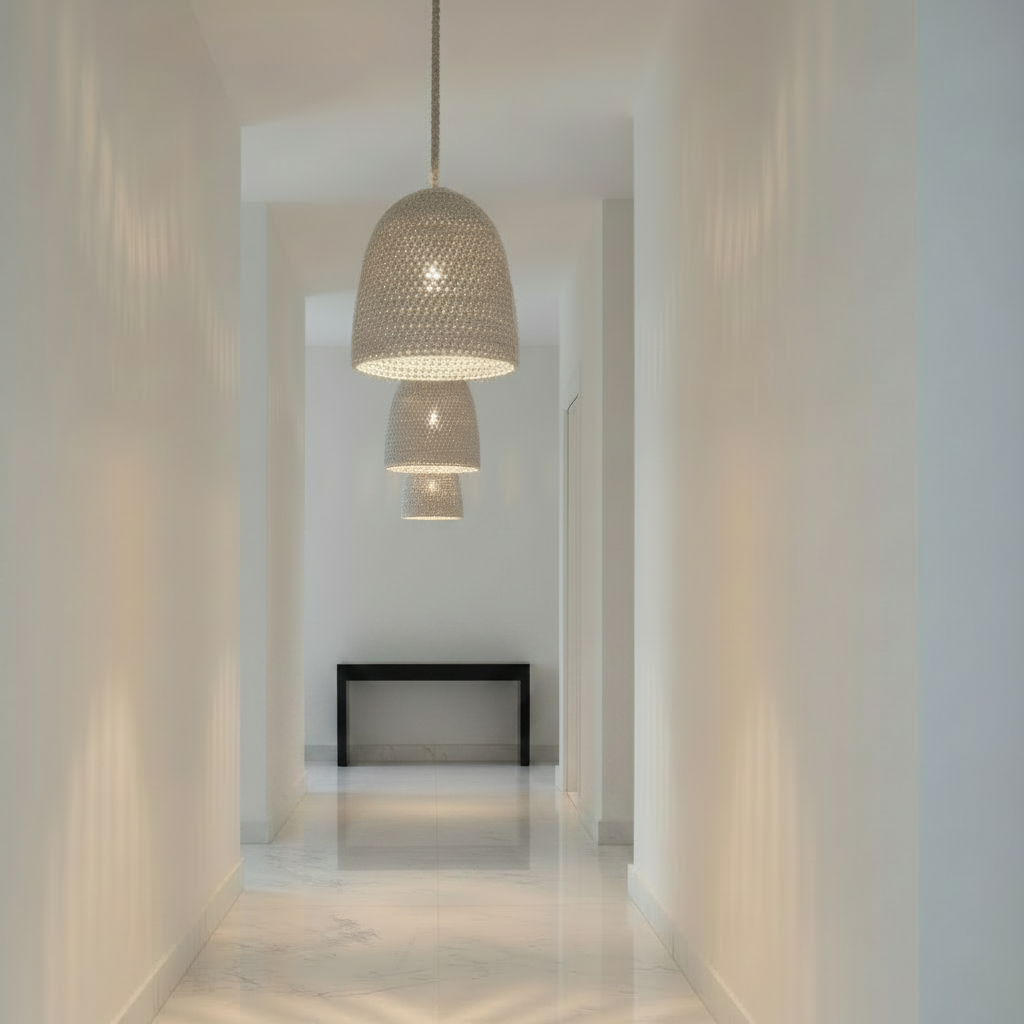 green oaks pendant hallway