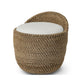 palecek green oaks stool natural