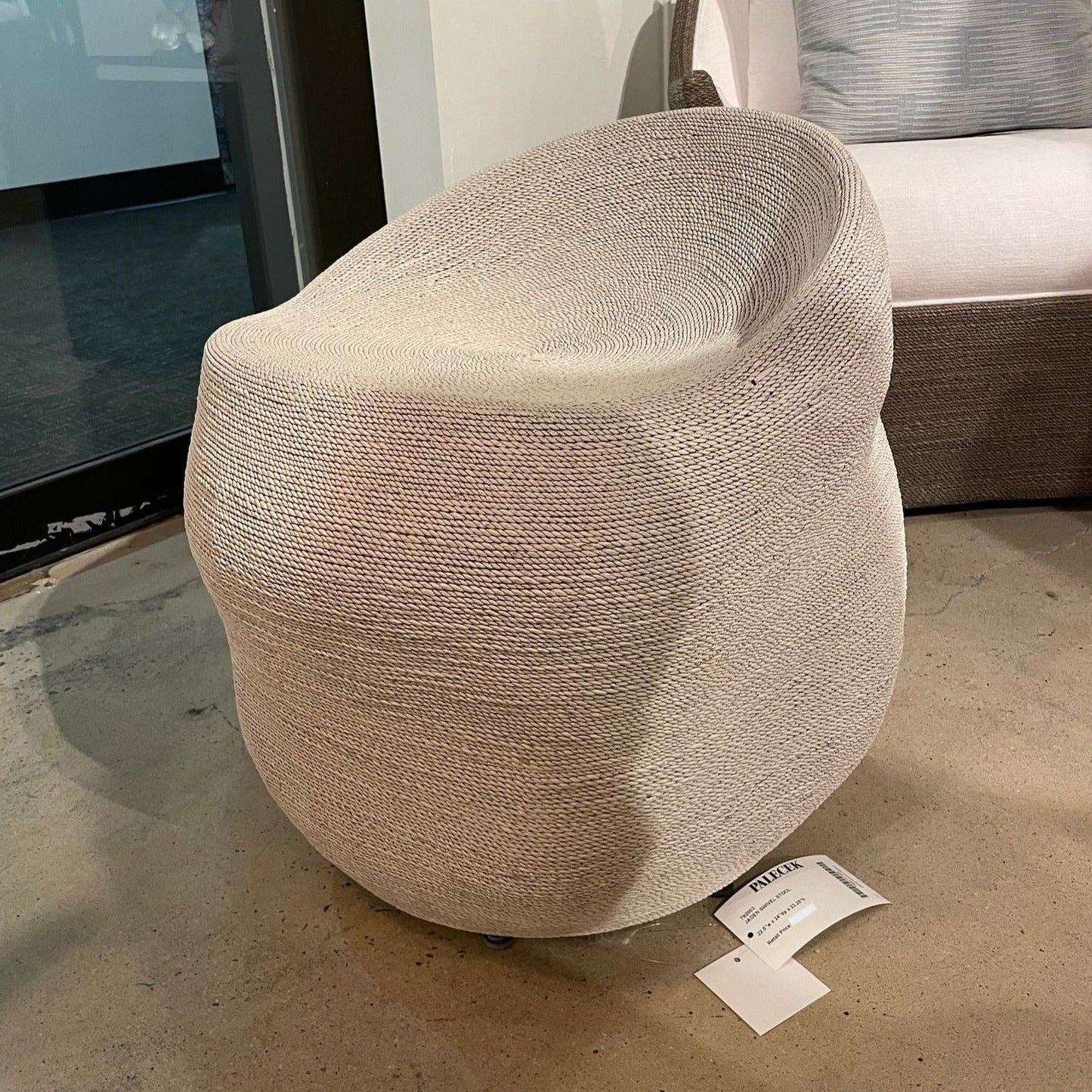 palecek jaden swivel chair market