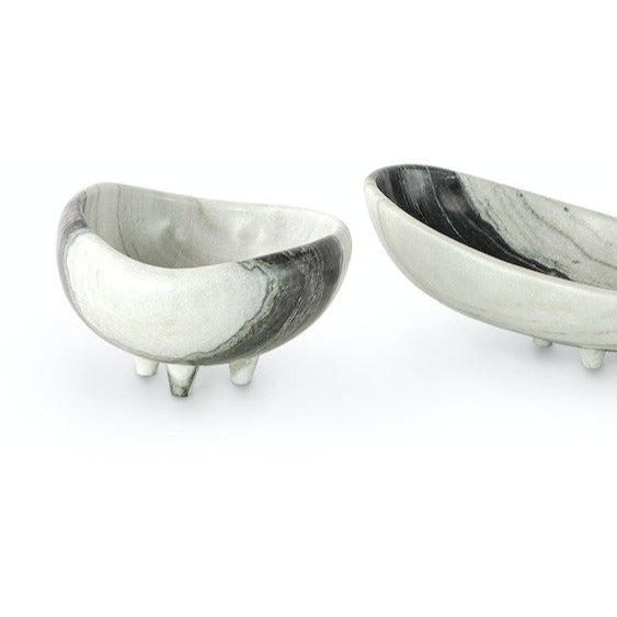 palecek taza marble bowl set