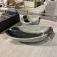 palecek taza marble centerpiece market