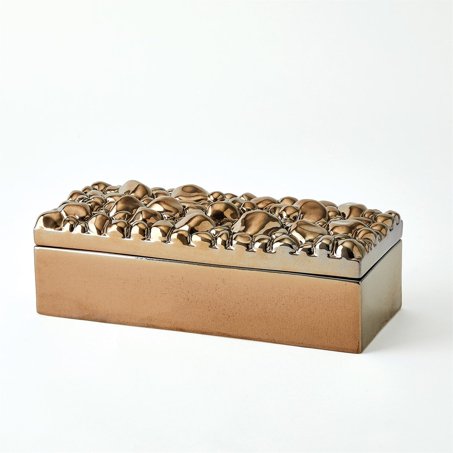 Pebbles Boxes Set Bronze