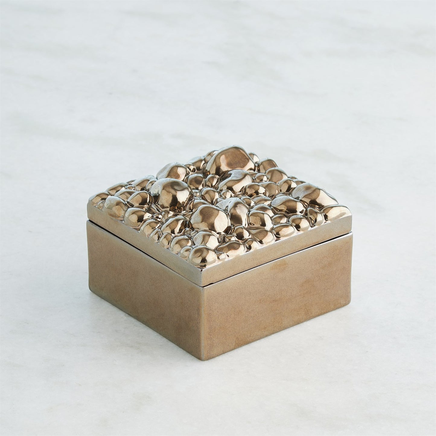 Pebbles Boxes Set Bronze