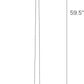 Line drawing of a floor lamp with dimensions labeled