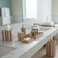 Ashford Bath Collection By Pigeon and Poodle Styled in a bathroom