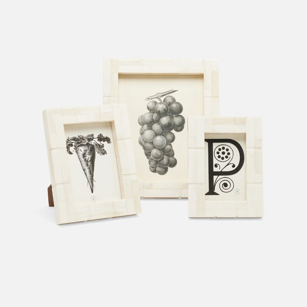 Darien Frame Natural Bone