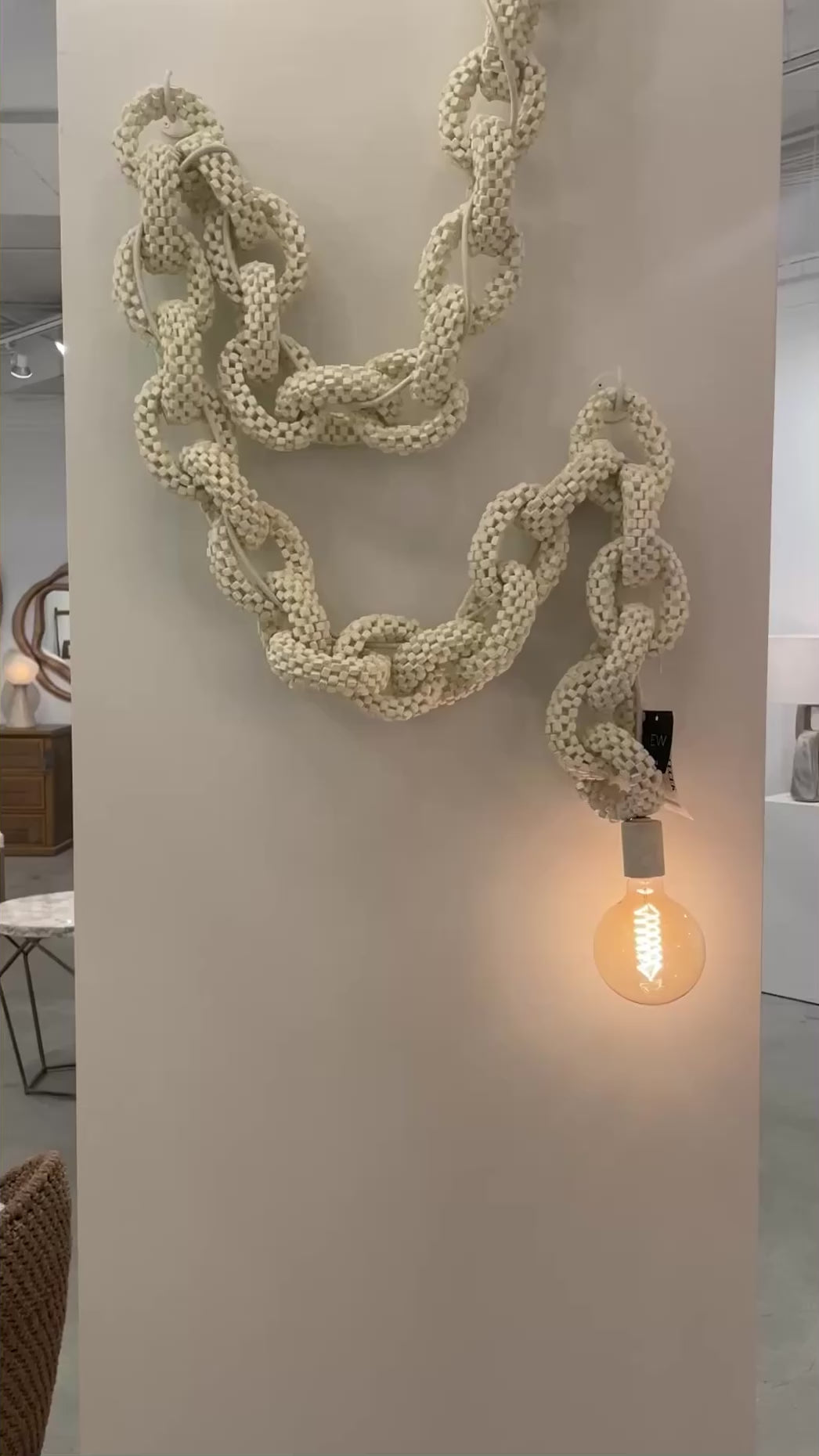 アクセサリー coco Palecek Coco Chain Link Swag Pendant – CLAYTON GRAY HOME