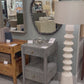 Mardella Mirror Charcoal Aluminum