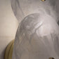 Kylie Sconce White Glazed Glass