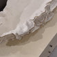 Coco Tray White Faux Coral and Gold