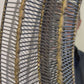 Nastro Wire Ribbon Mirror Iron and Brass