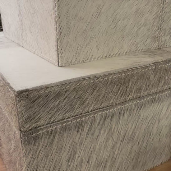 roger box set gray hair on hide