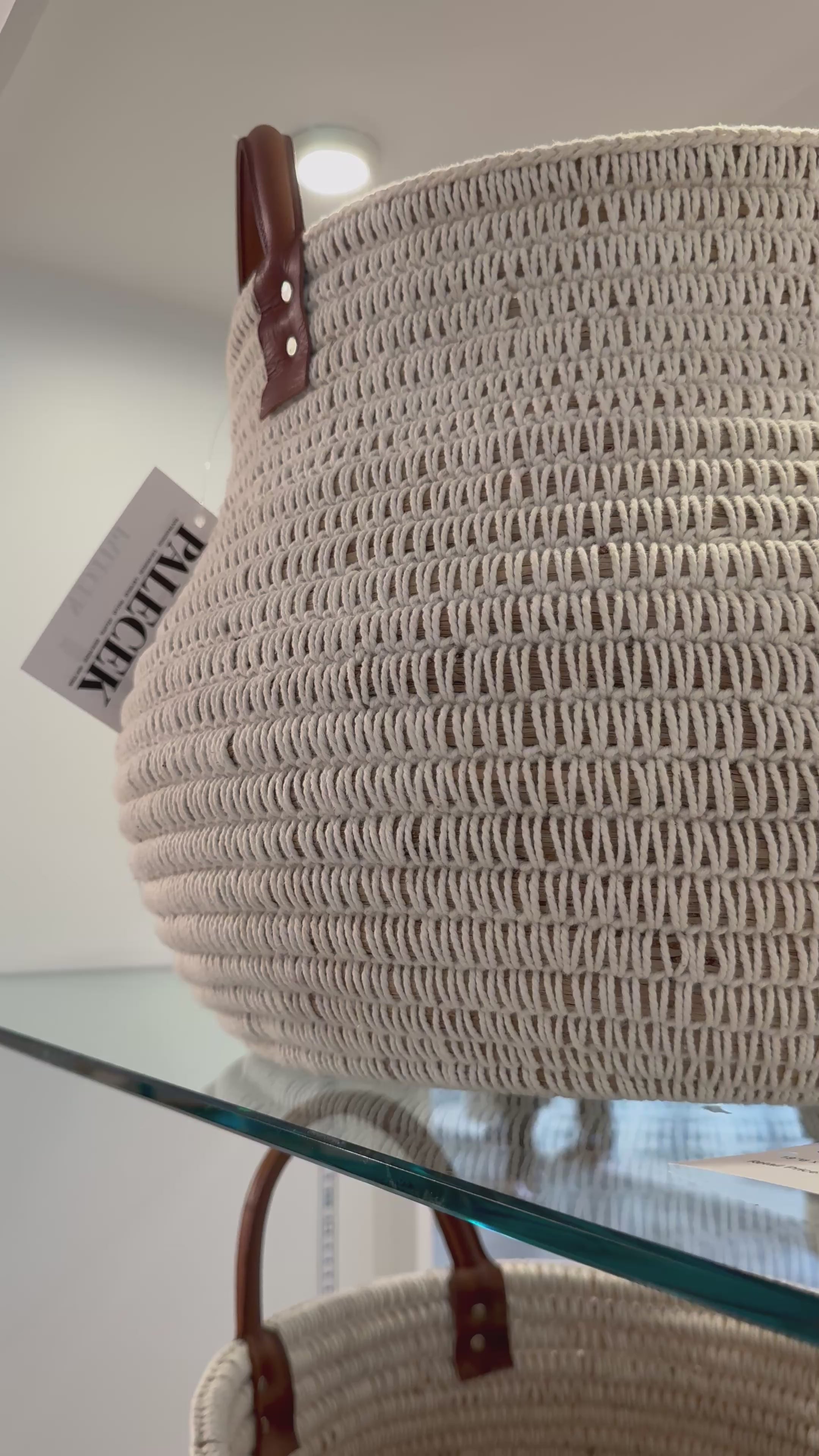Palecek Cairo Basket Natural Seagrass Large – CLAYTON GRAY HOME