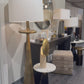 Putney Floor Lamp Antique Brass