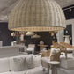 Wisteria Outdoor Chandelier Oversized Whitewash - Two Sizes