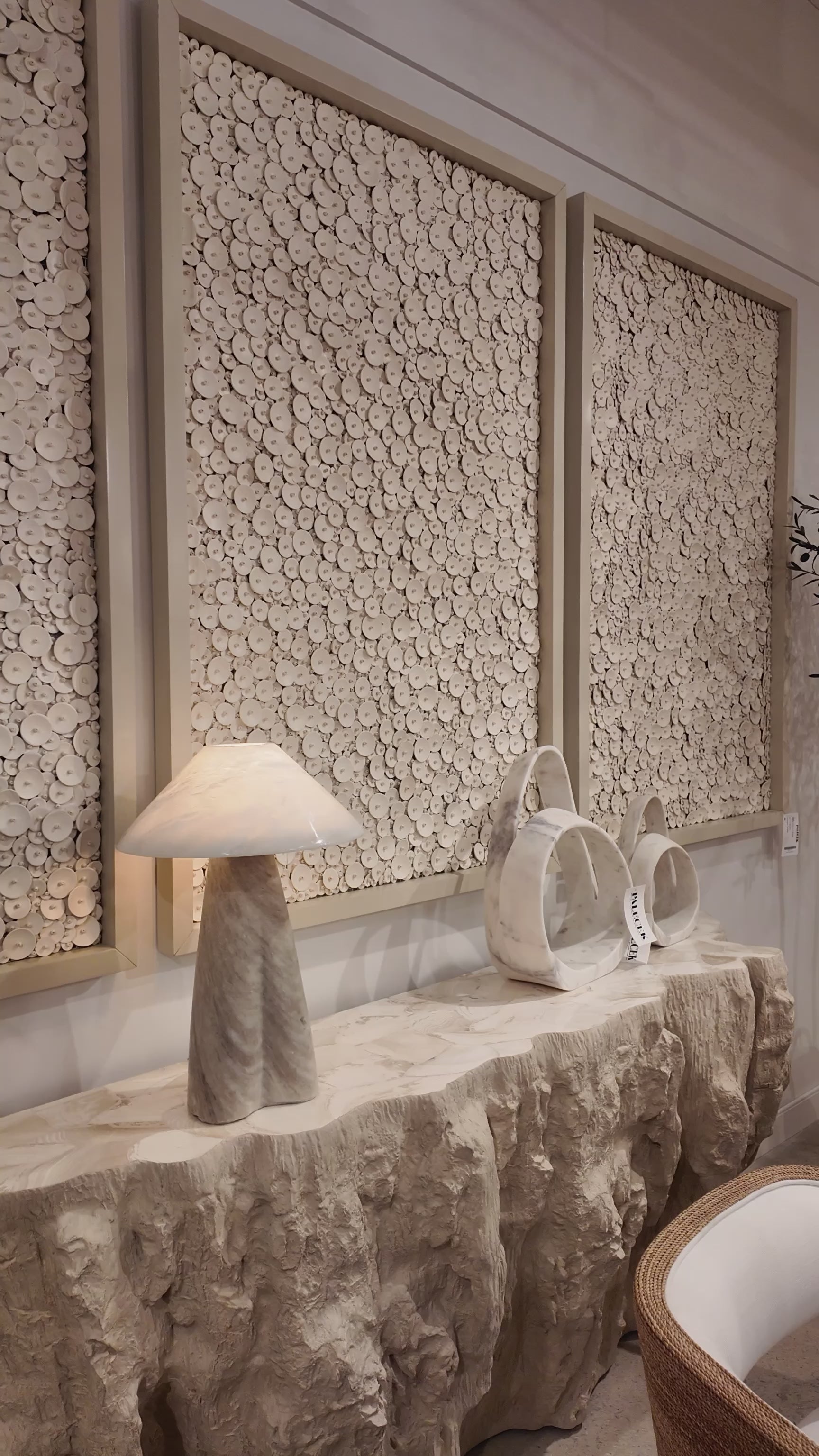 Palecek Amalia Coco Wall Decor Natural – CLAYTON GRAY HOME