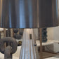 Torre Table Lamp Vintage Silver