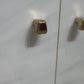 Torion 4 door Buffet White Faux Horn