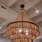 Pia Large Chandelier Wood Beads